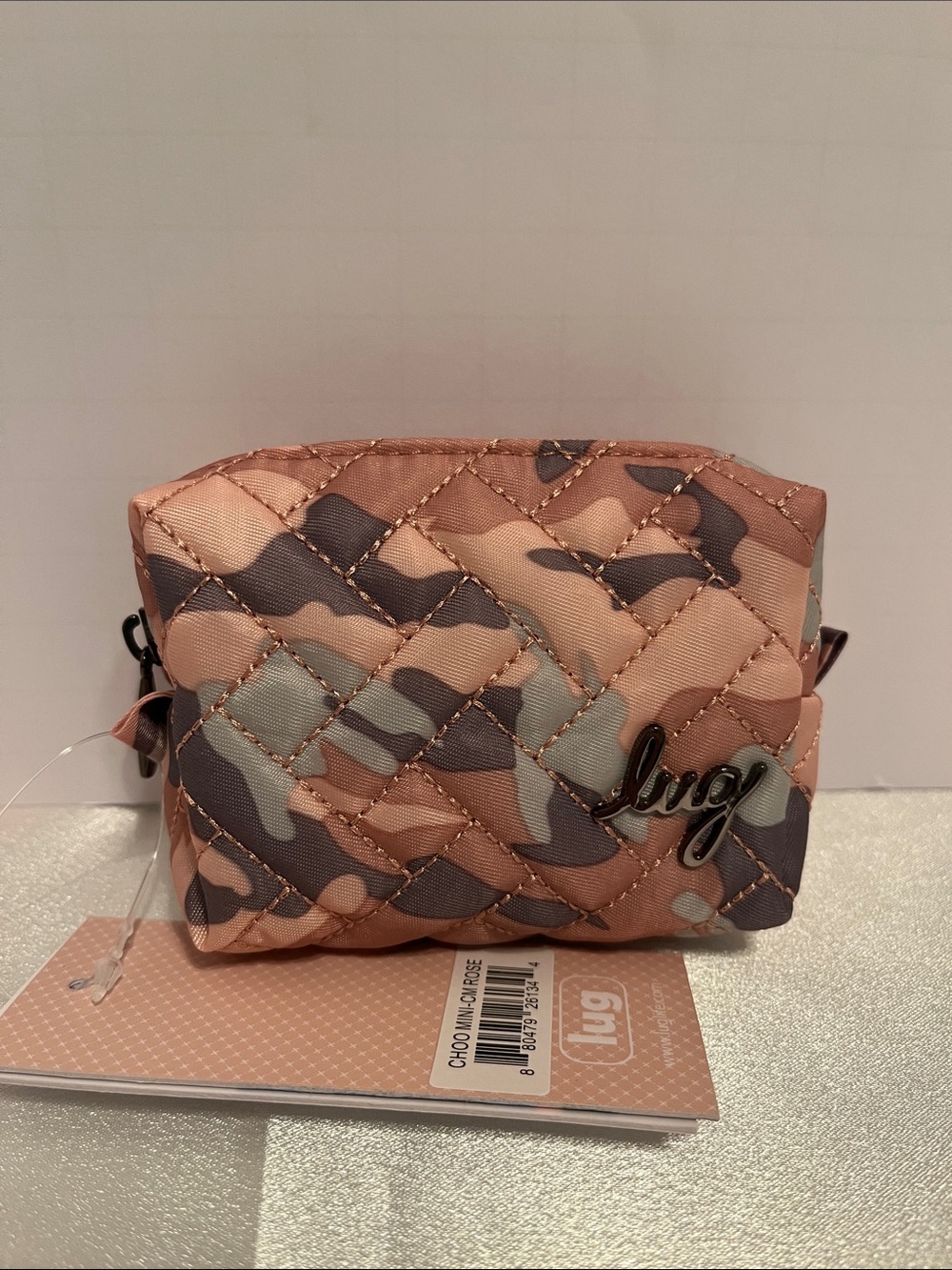 LUG - Choo Choo Mini Pill Organizer in Camo Rose